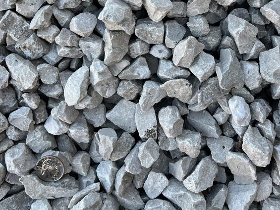 Limestone Clear Chips - 1"