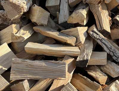 Firewood pile